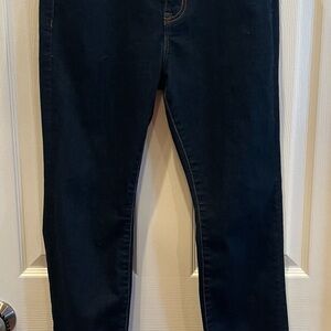 Urban Outfitters Dark Blue Skinny Jeans Sleek Fit